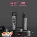 IGET HOT 5500 Puffs Peach Ice – product image 2
