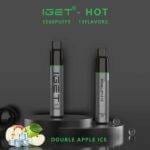 IGET HOT 5500 Puffs Double Apple Ice – product image 2