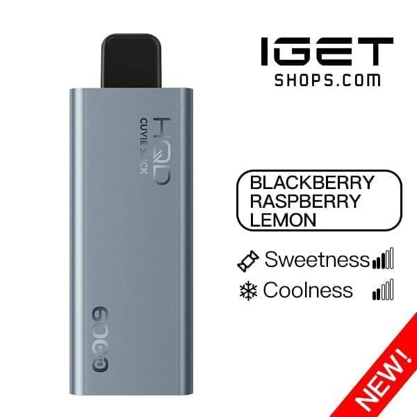 hqd cuvie slick - blackberry raspberry lemon