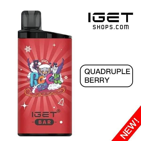 IGET Bar 3500 Puffs Quadruple Berry