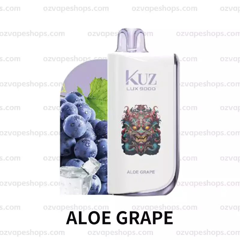 KUZ Ultra 9000 Puffs – ALOE GRAPE