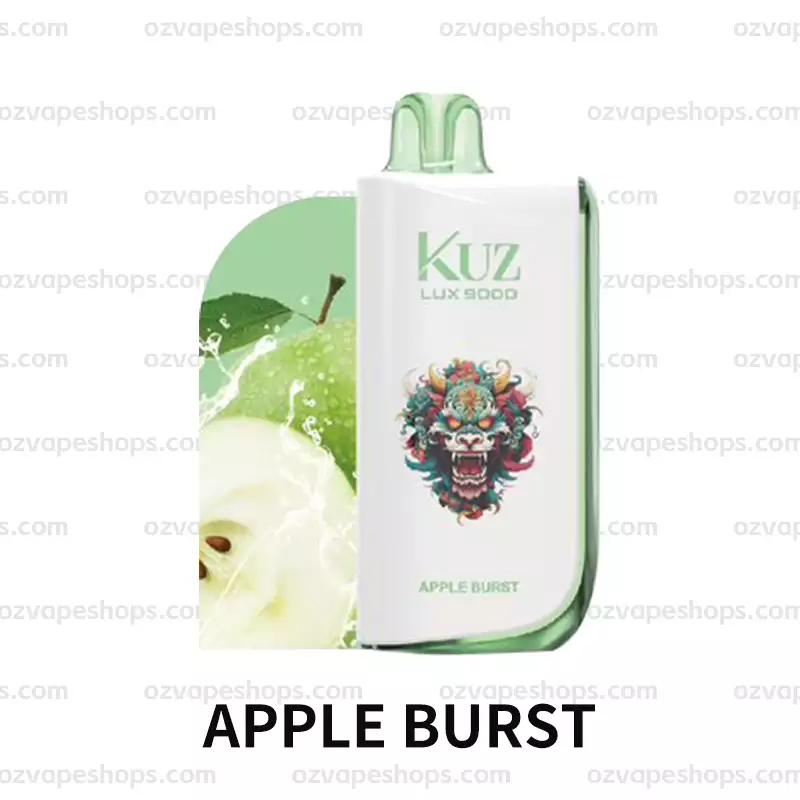 KUZ Ultra 9000 Puffs – APPLE BURST