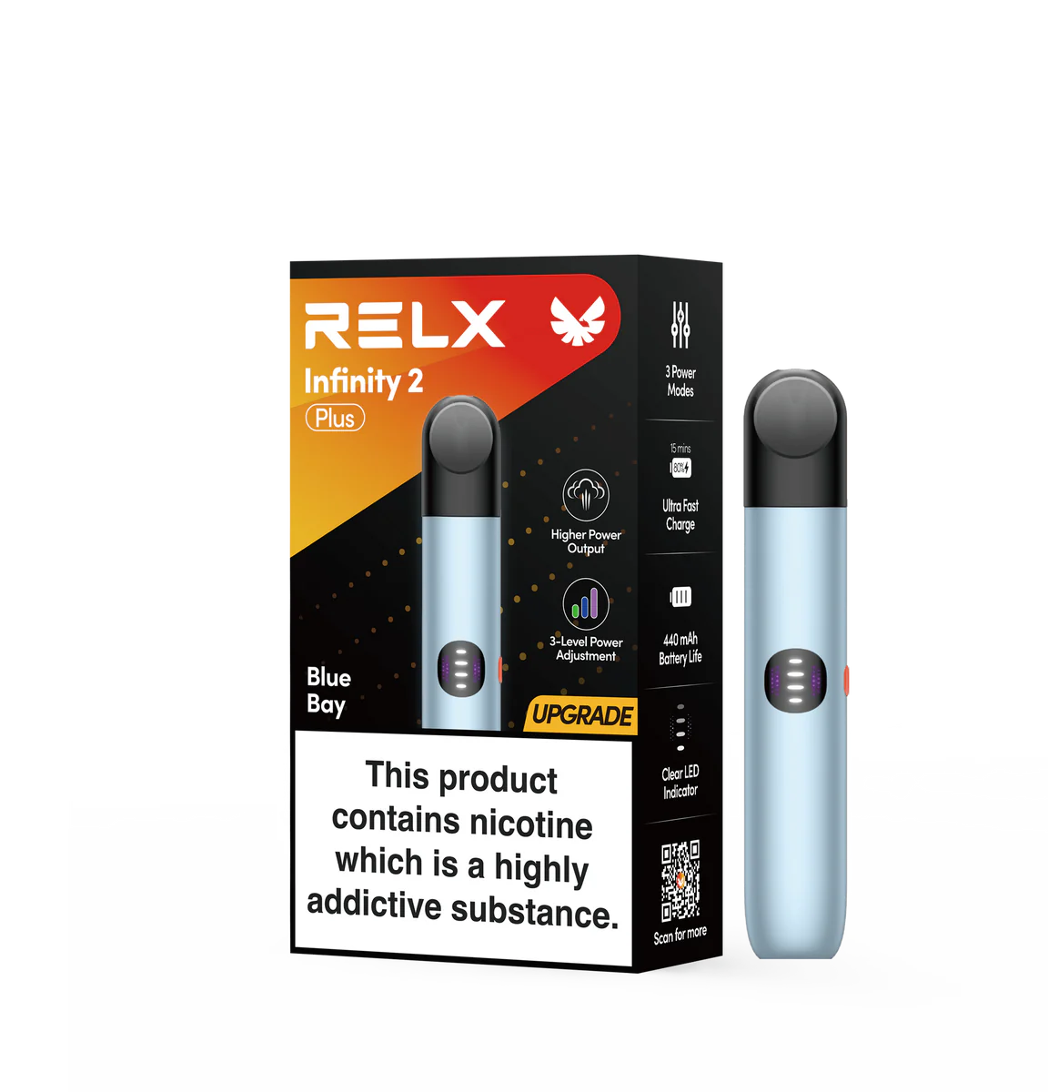 RELX Infinity 2 Plus Device - Blue Bay
