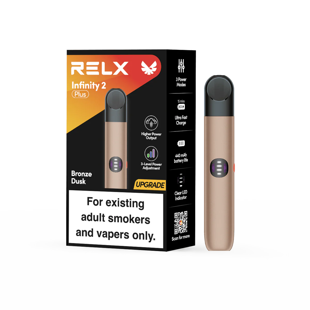 RELX Infinity 2 Plus Device - Bronze Dusk