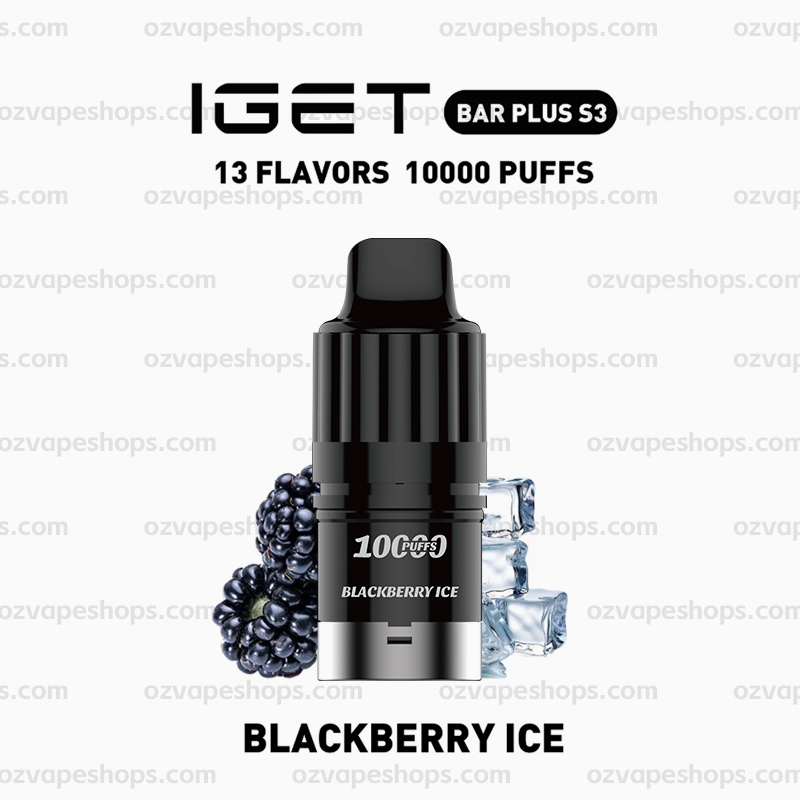 IGET Bar Plus S3 Pod - Blackberry Ice