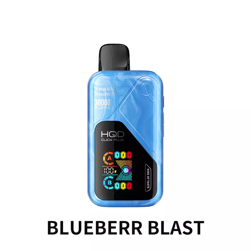 HQD Click Plus 30000 - Blueberry Blast