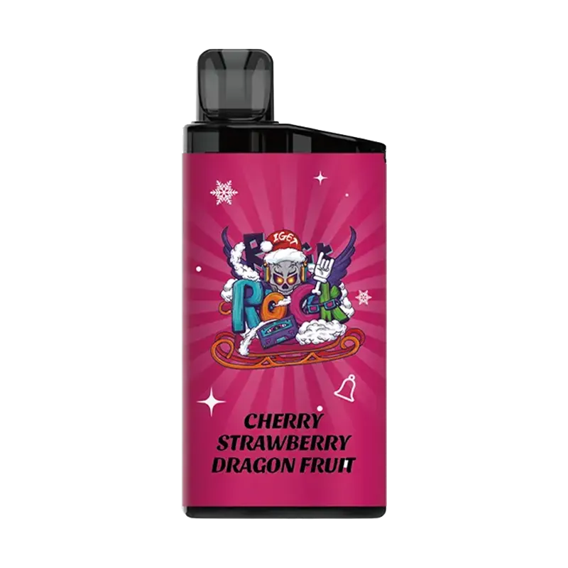 IGET Bar 3500 Puffs - Cherry Strawberry Dragon Fruit