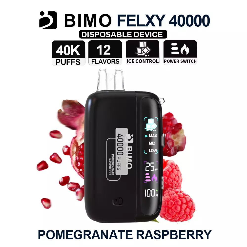 BIMO Felxy 40000 Kit - Pomegranate Raspberry