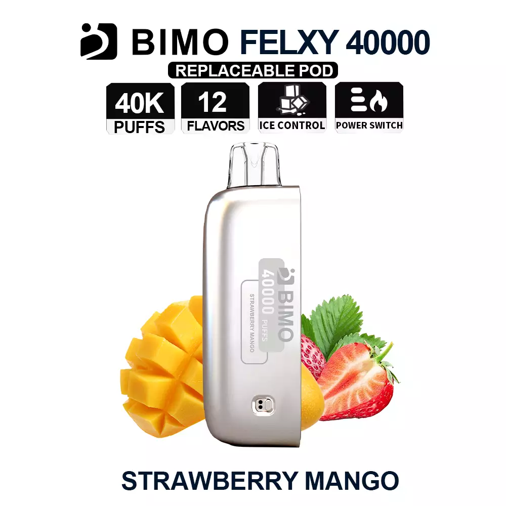 BIMO Felxy 40000 Pod - Strawberry Mango
