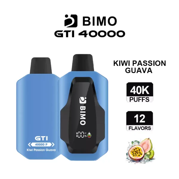 BIMO GTI 40000 Puffs - Kiwi Passion Guava