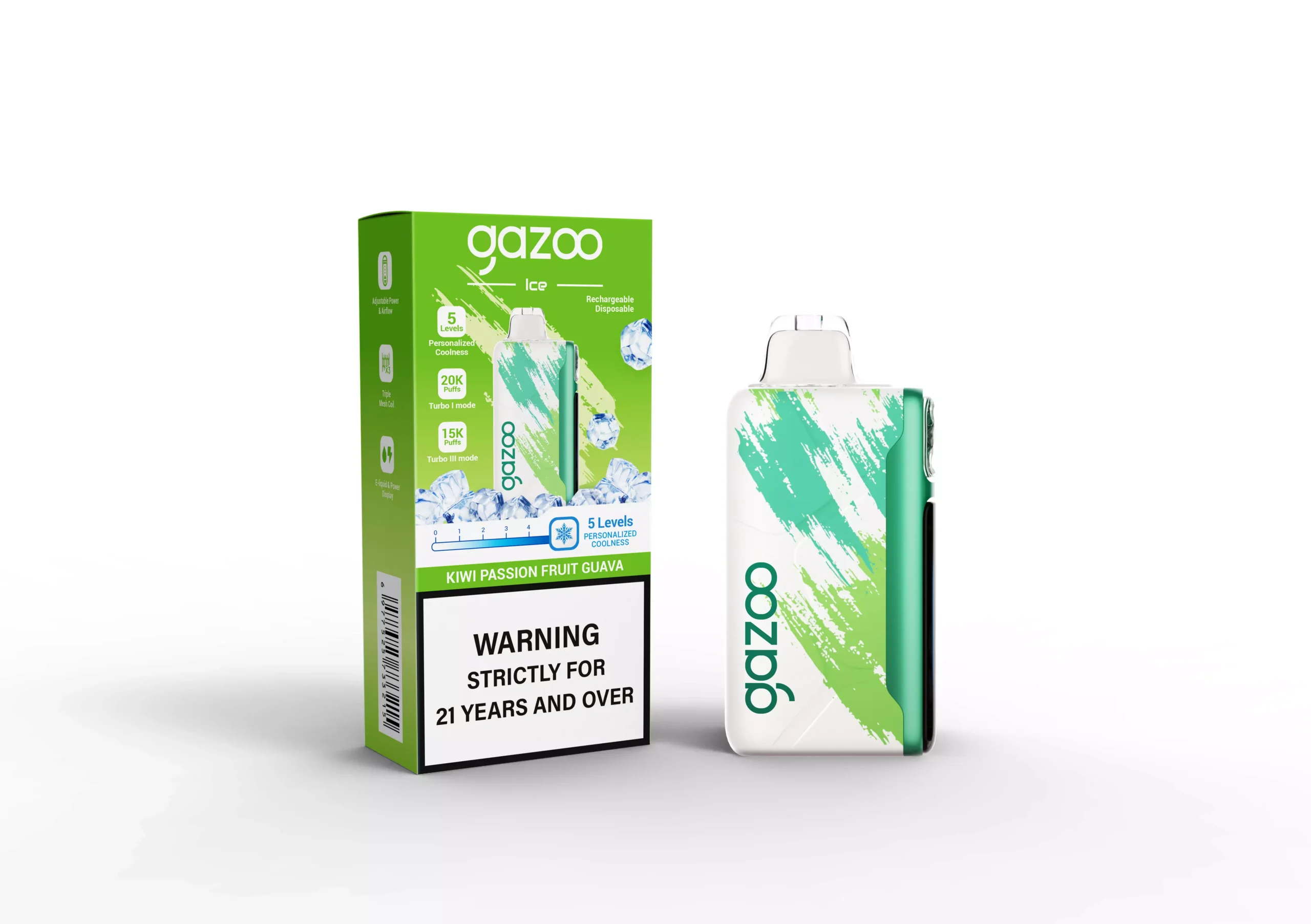 GAZOO ICE 20000 Puffs - Kiwi Passion Fruit Guava