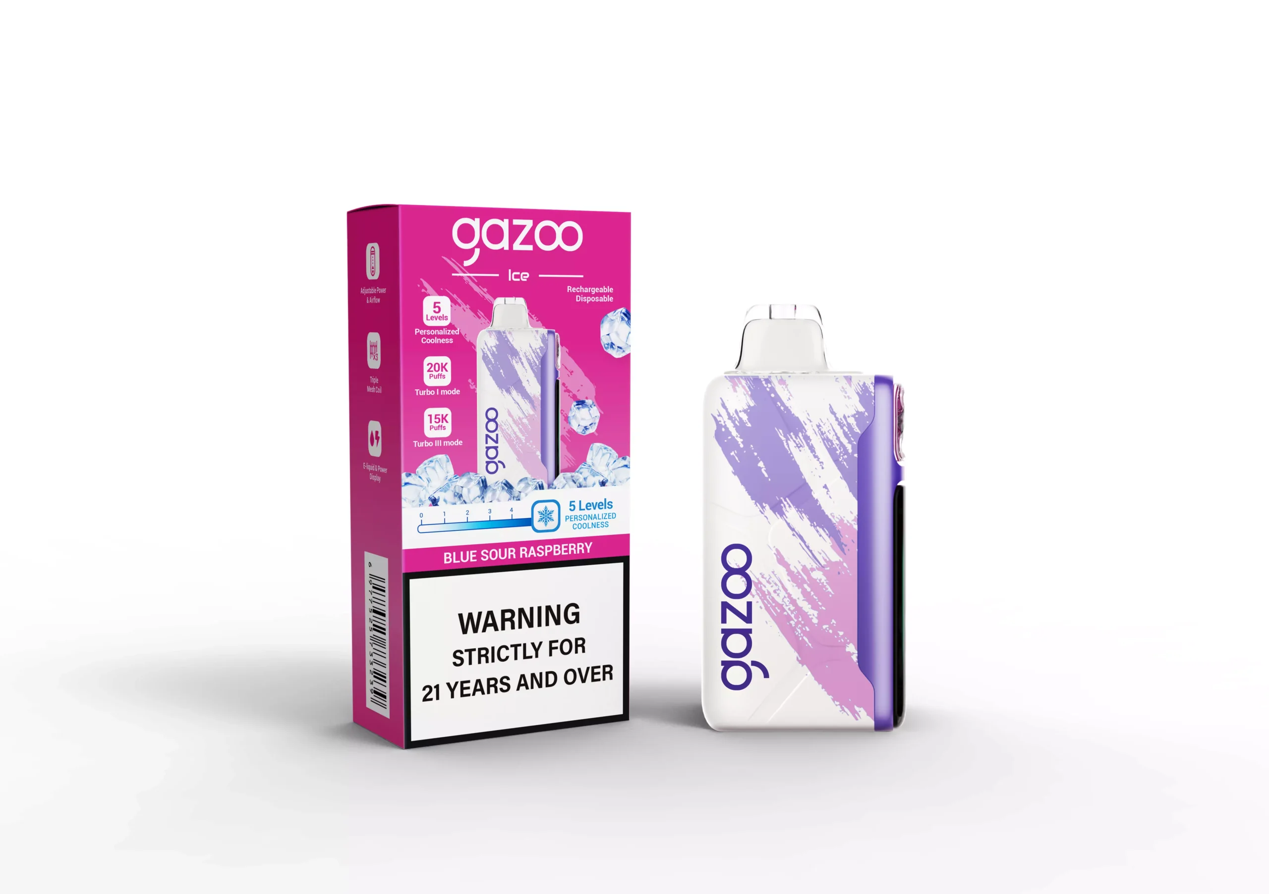 GAZOO ICE 20000 Puffs - Blue Sour Raspberry