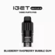 IGET Bar Plus S3 Pod - Blueberry Raspberry Bubble Gum