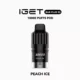 IGET Bar Plus S3 Pod - Peach Ice