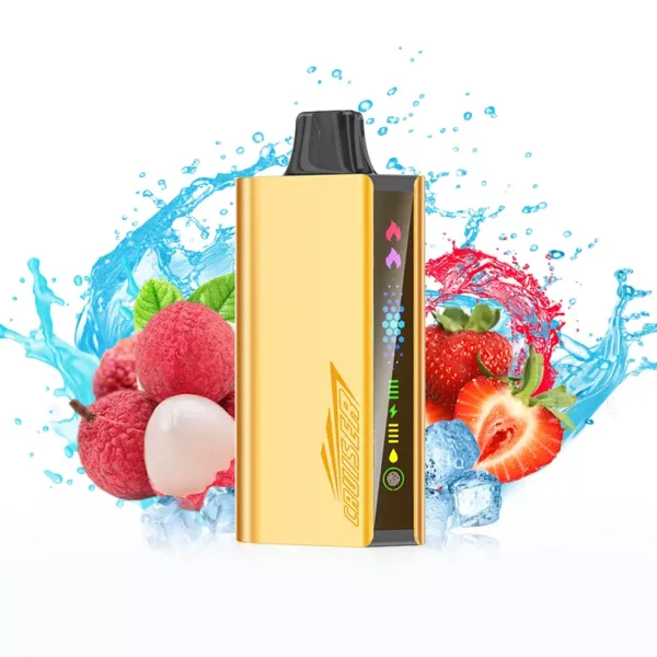 JNR Cruiser 12000 Puffs - Strawberry Lychee