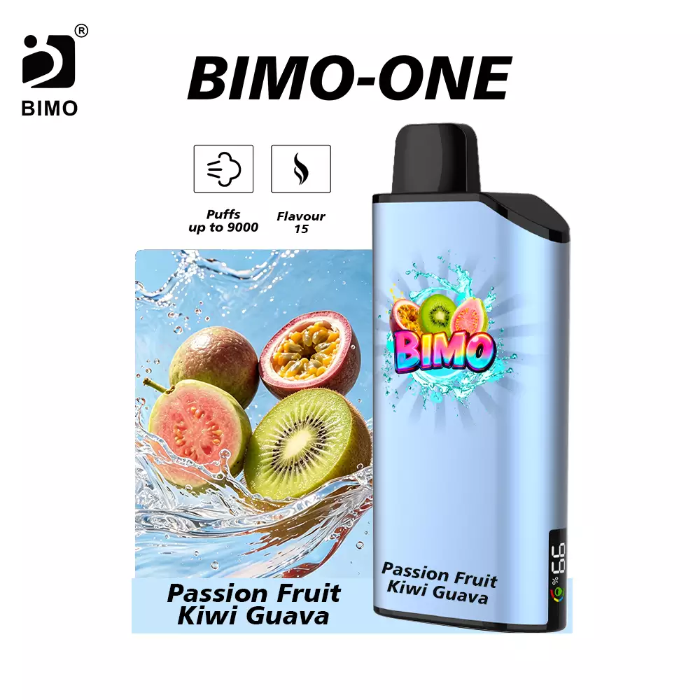 BIMO ONE 9000 Puffs - Passion Fruit Kiwi Guava